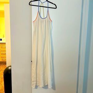 Madewell white cotton maxi coverup NWT size large